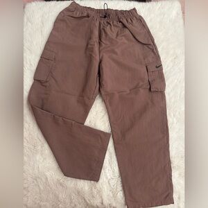 Nike Women’s Cargo Slush Pants in Mauve Brown